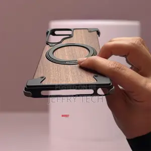 Luxury Wooden Case Metal Fusion for Samsung Galaxy S24 Ultra