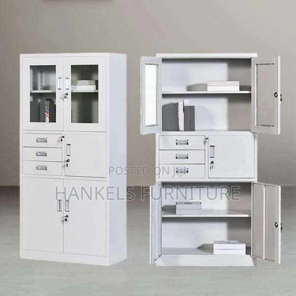 2-Door Steel Filing Cabinet With Safe