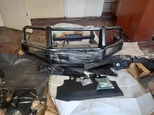 Heavy Duty Steel Front Bullbar Toyota Landcruiser Prado 120