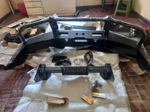 Heavy Duty Steel Front Bullbar Toyota Landcruiser Prado 120