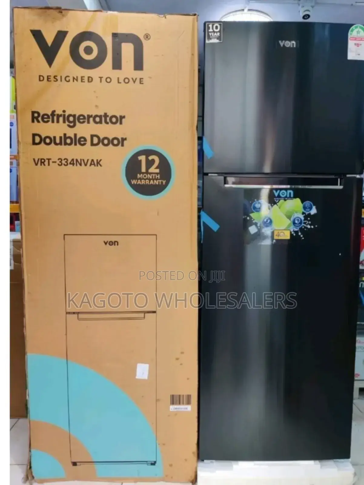 Von 247 Liters Fridge