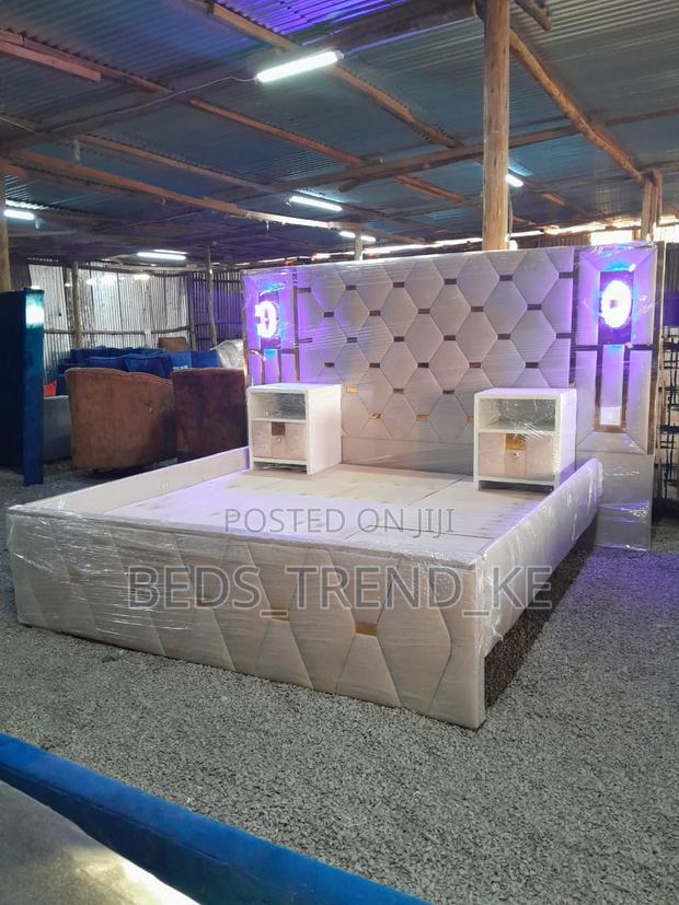 5 by 6 Standard Bed Fitted Wit Lights.