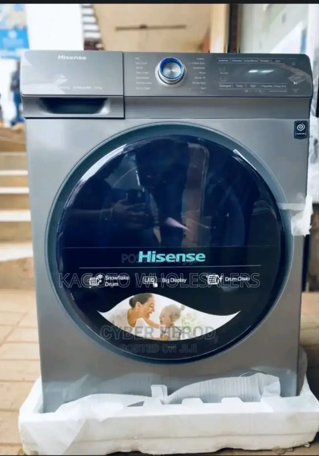 Hisense 10kg Wah and Dry Washing Machine
