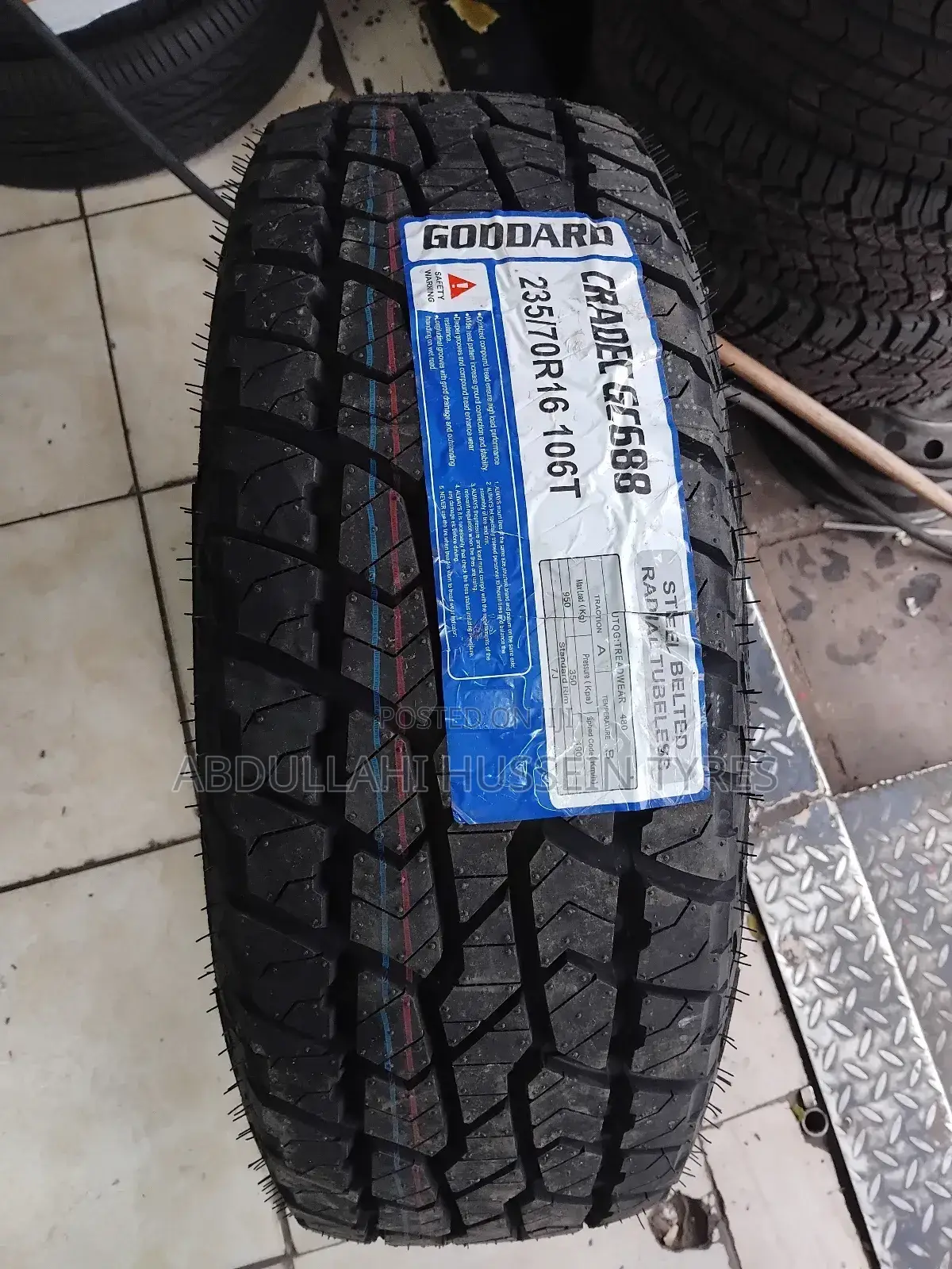 235/70 R16 106t Goddard