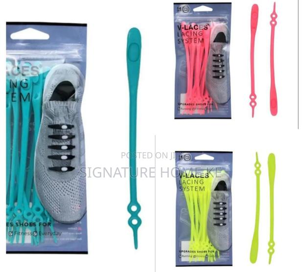 14pc Silicone Shoelaces - main view