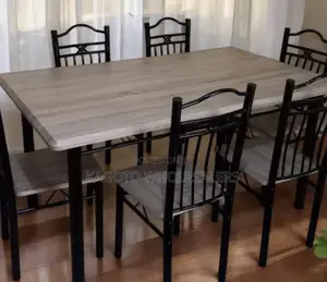 Brown 6 Sitter Dinning Table