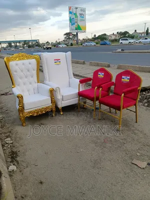Assorted 4 Church Chairs 