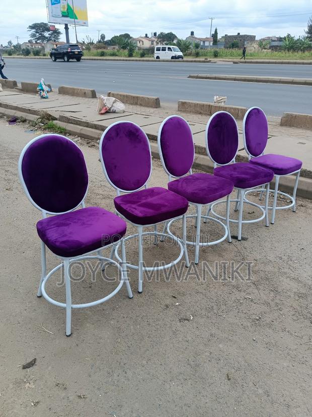 Manicure Seats, Purple/ White - thumbnail 3