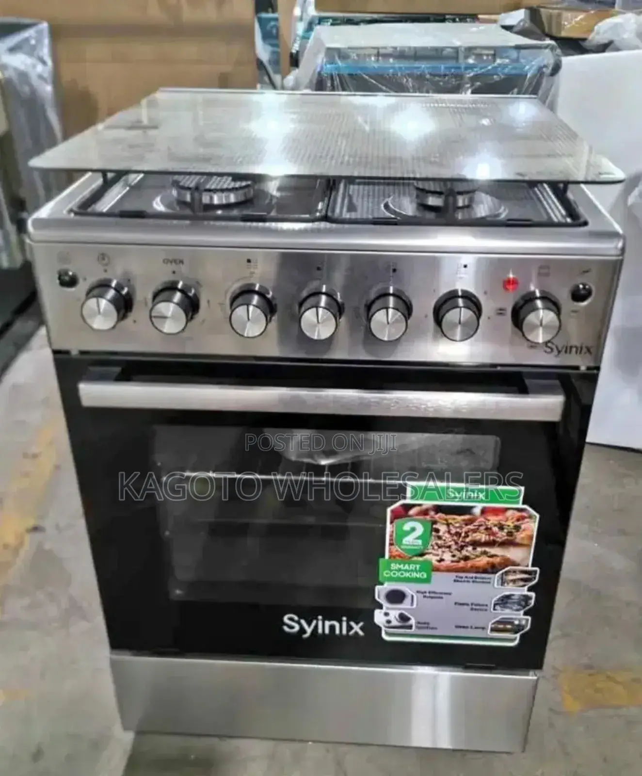 Syinix 60 by 60 Standing Cooker