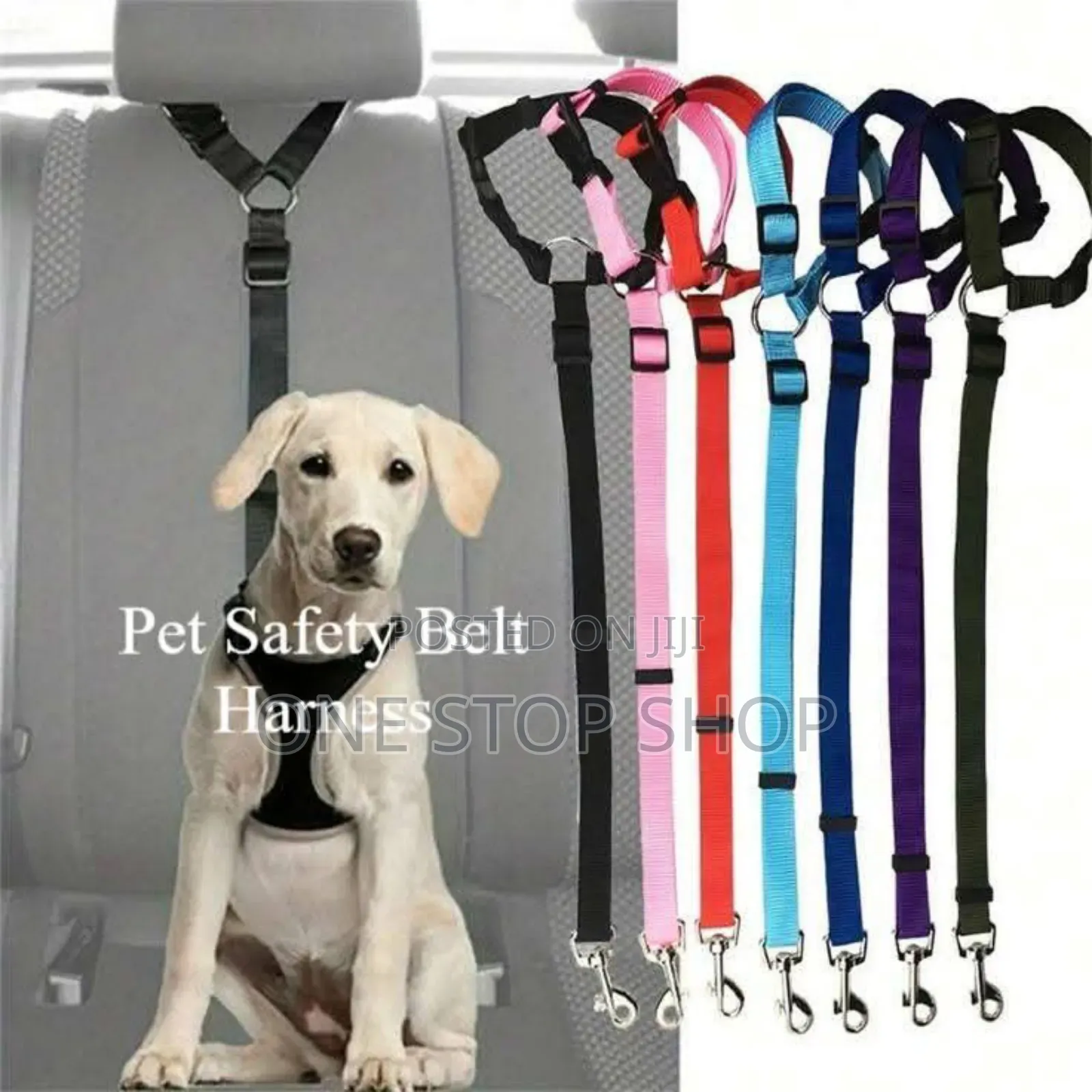 Pet Safety Belt Harness