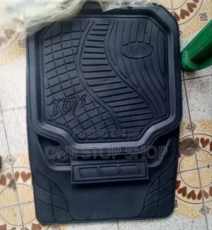 All Black Car Floor Waterproof Mats
