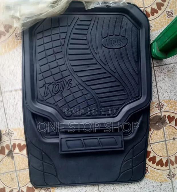 All Black Car Floor Waterproof Mats
