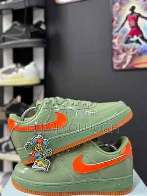 Nike Airforce 1 Premium Oil Green.