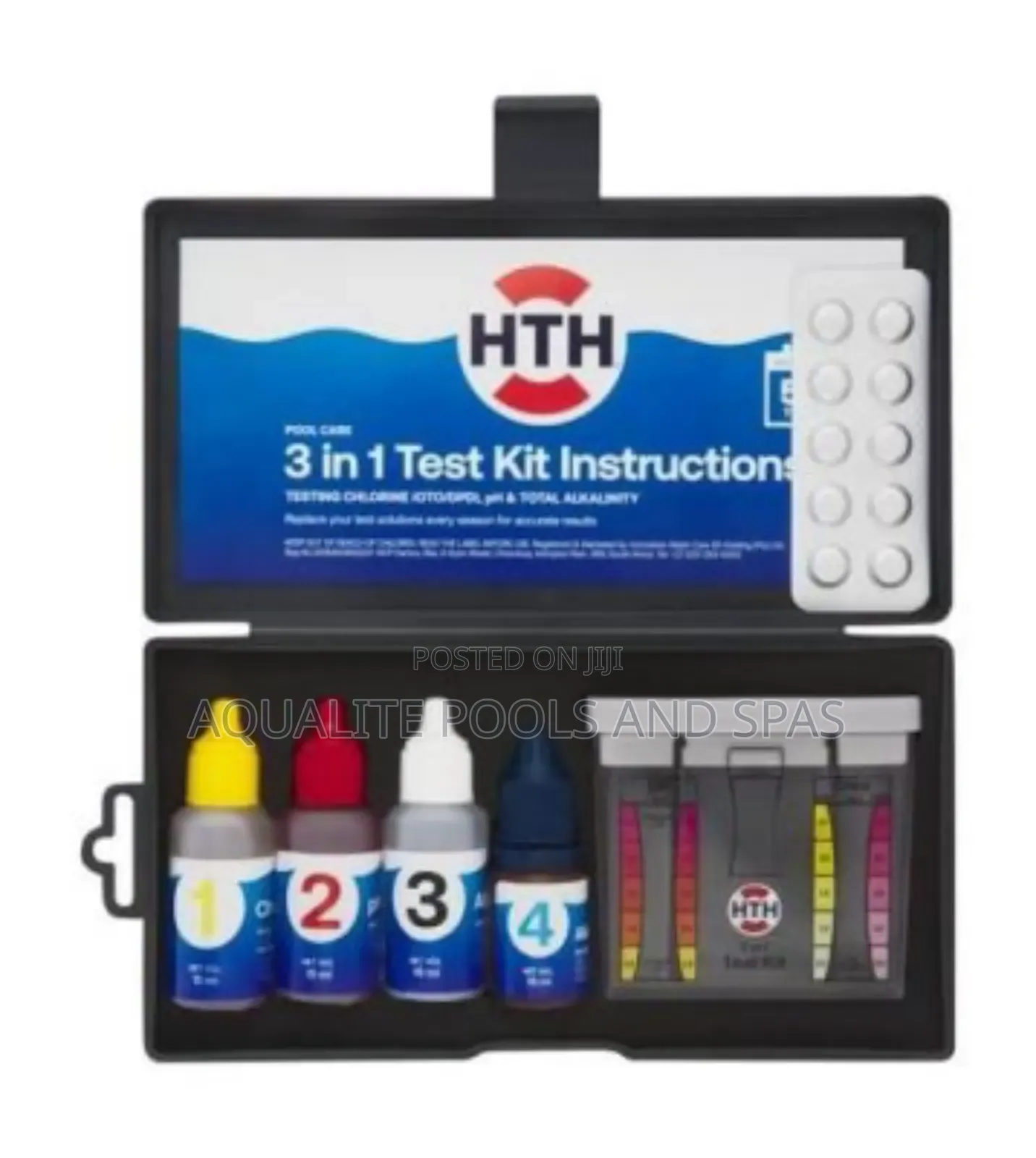 HTH 3-in-1 Swimming Pool Test Kit