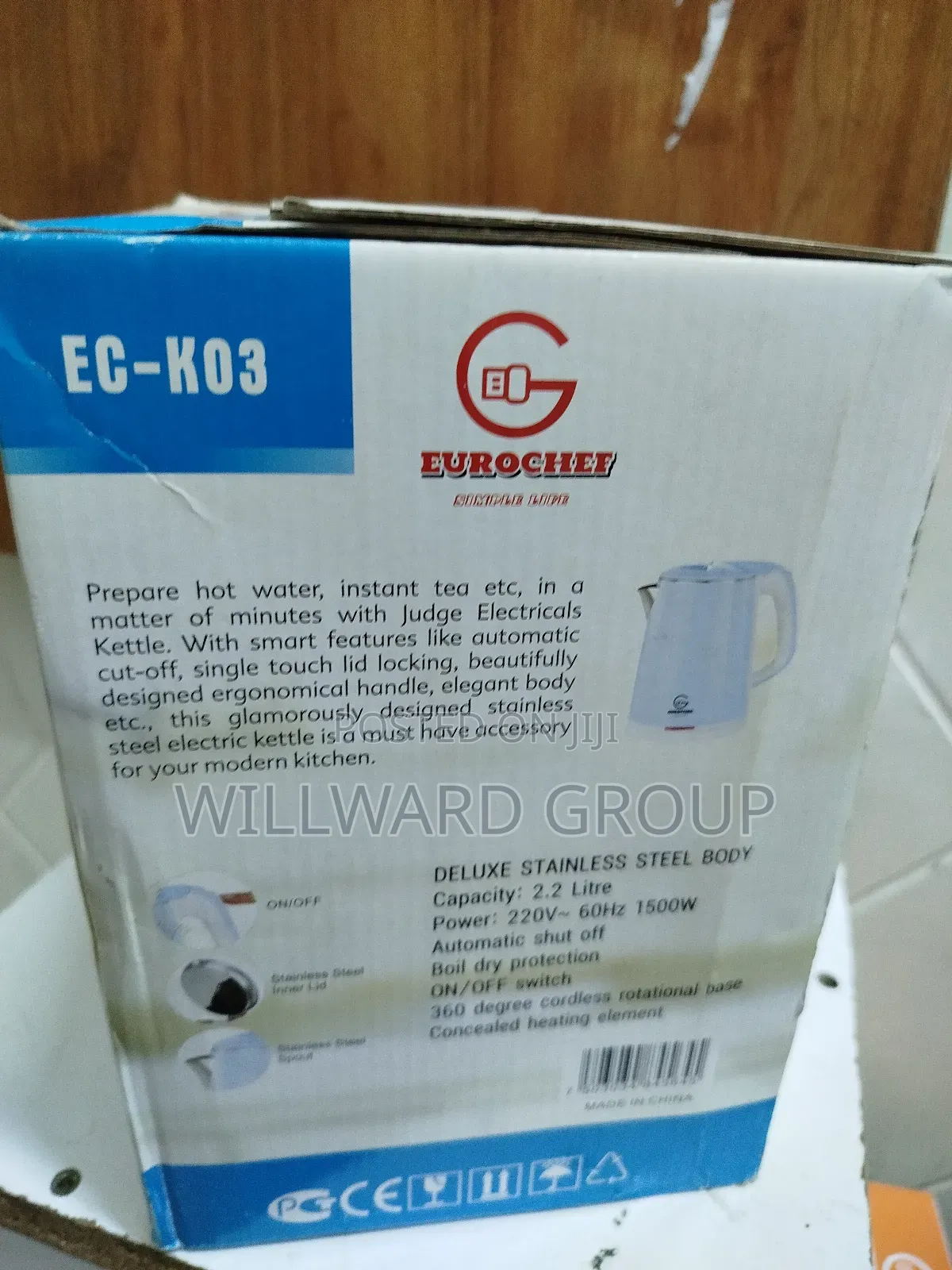 Eurochef Electric Kettle