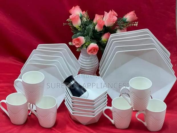 Hexagonal Dinner Set - main view