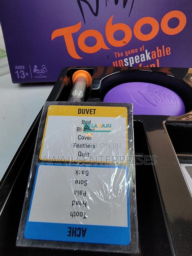 Taboo Board Game - main view