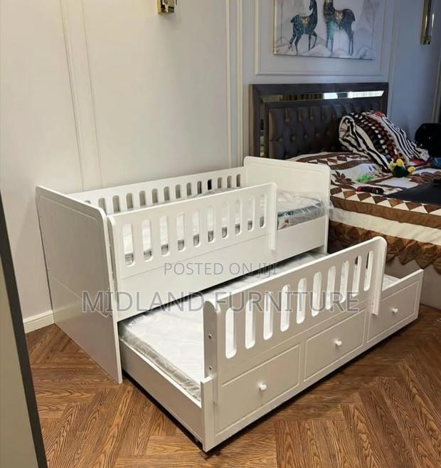 Children Double Beds 
/Kid Bed With Pullout / Trundle Bed - main view