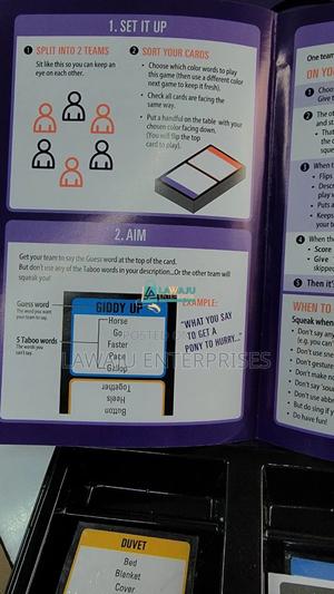 Taboo Board Game - thumbnail 2