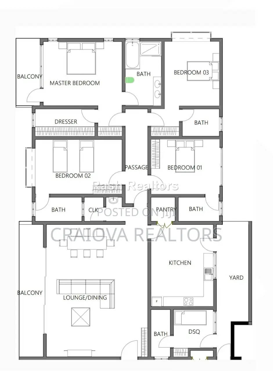 4bdrm Apartment in Kileleshwa for sale