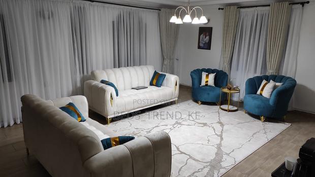 7 Seater Modern Sofa Set 3,2 + 2 Armchairs