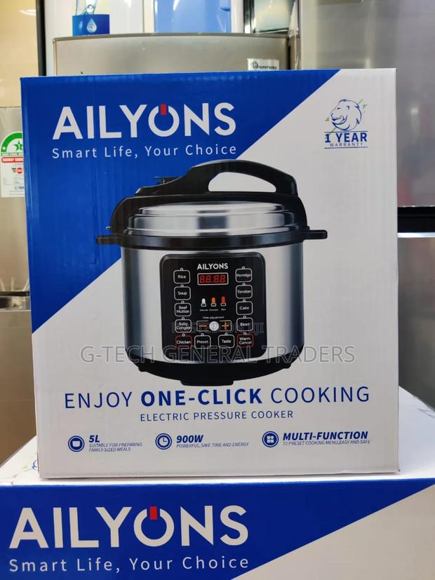 Ailyons 5l 900w Digital Pressure Cooker - main view