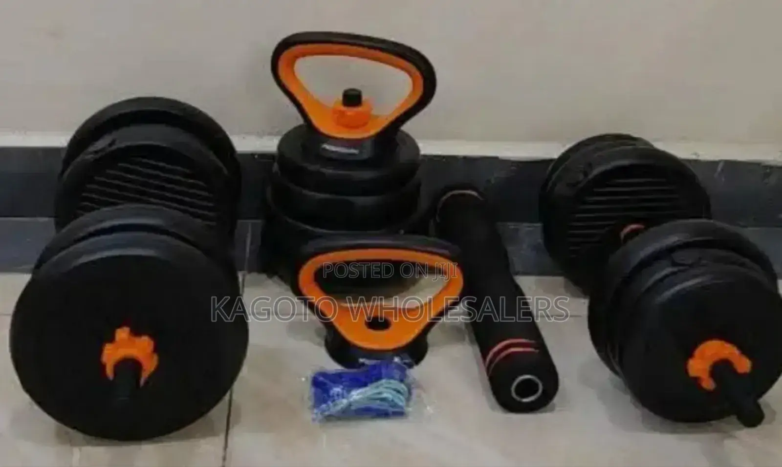 Adjustable 6 in 1 Weights Set