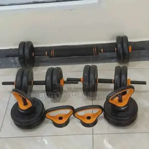 6 in 1 Dumbbells 30 KGS Kettlebells