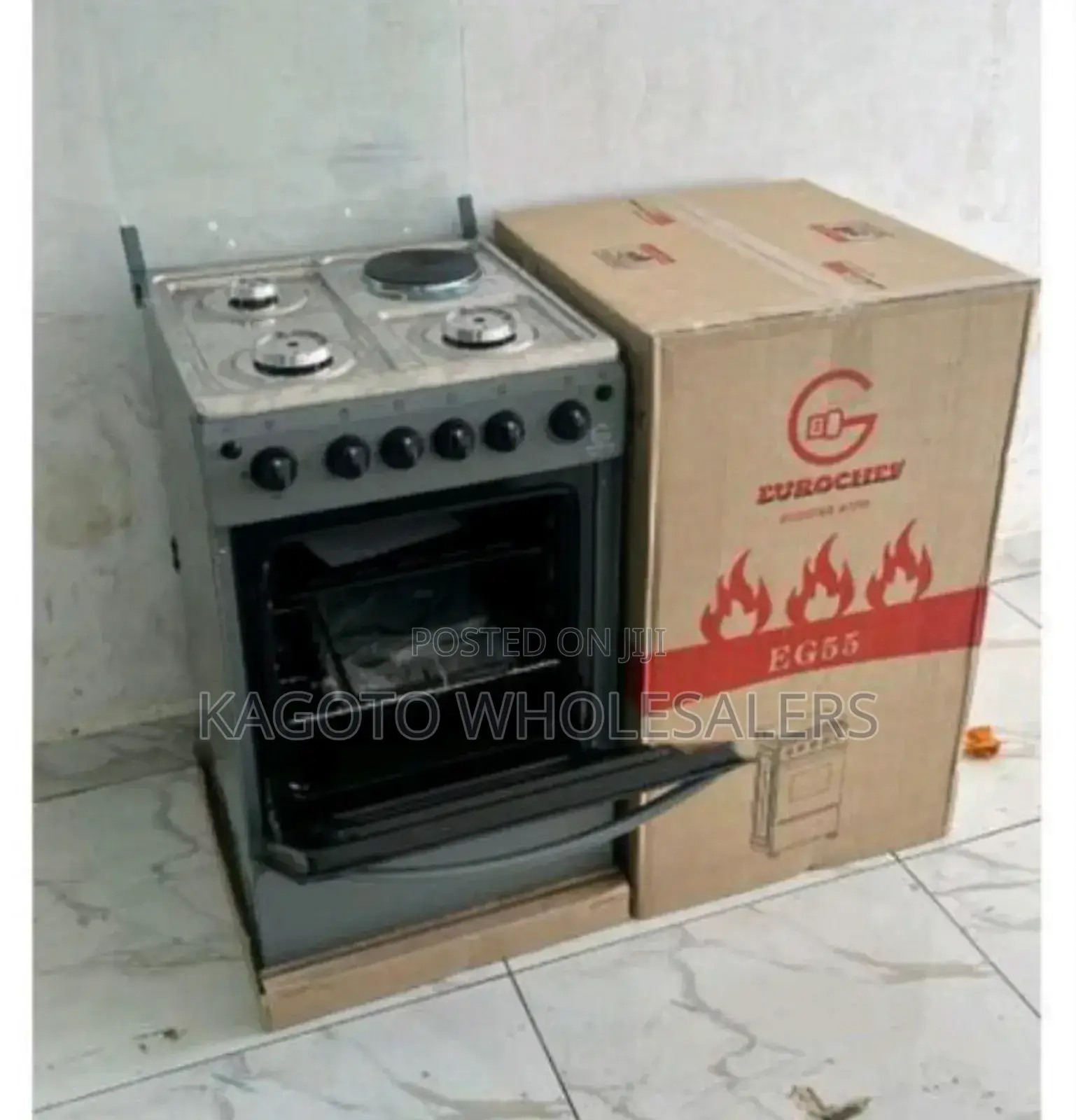 Eurochef 60 by 65 Standing Cooker