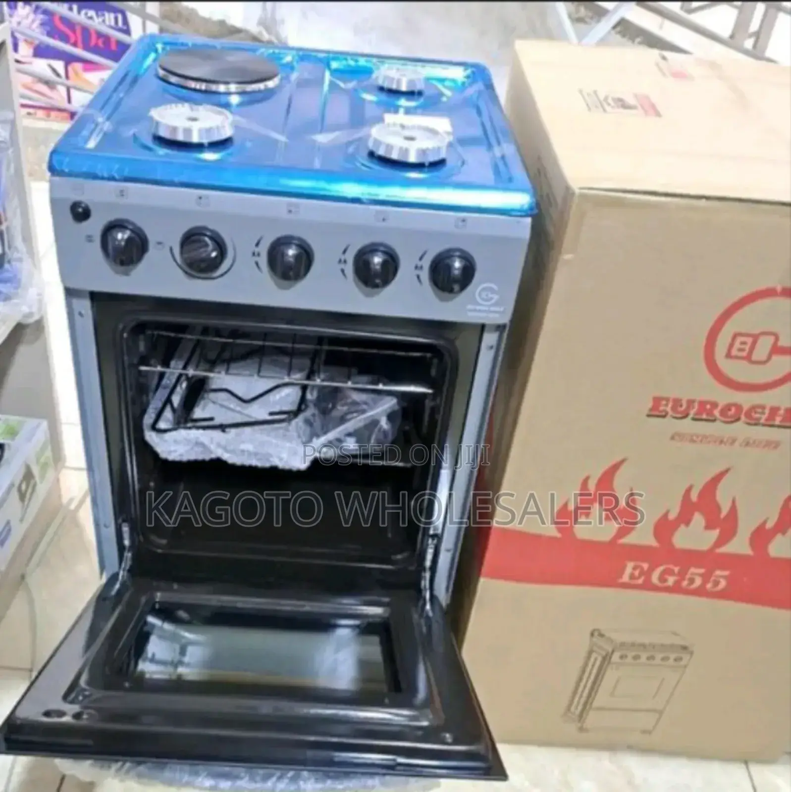 Eurochef 60 by 65 Standing Cooker