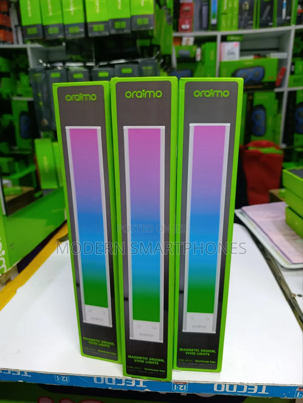 Oraimo Smartlamp Tube RGB Magnetic Lights
.