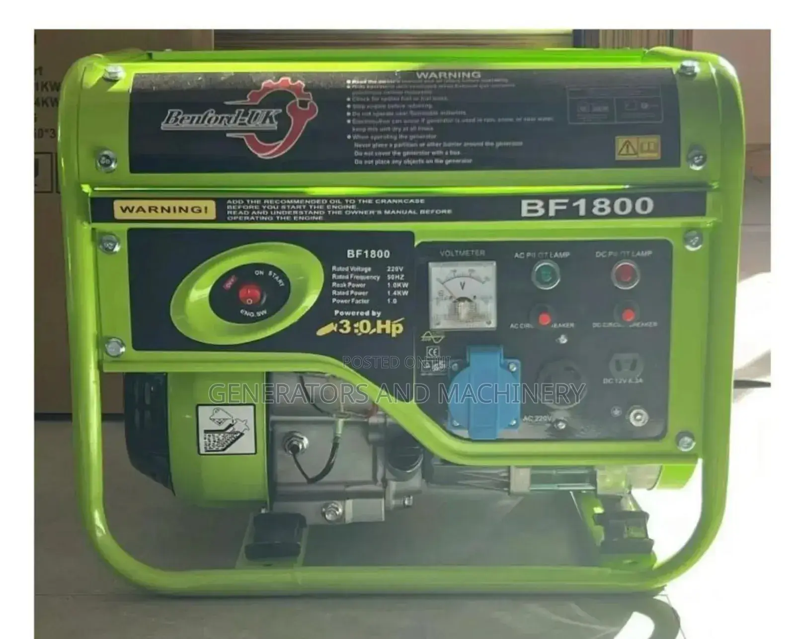 1.4kw Benford Generator Uk