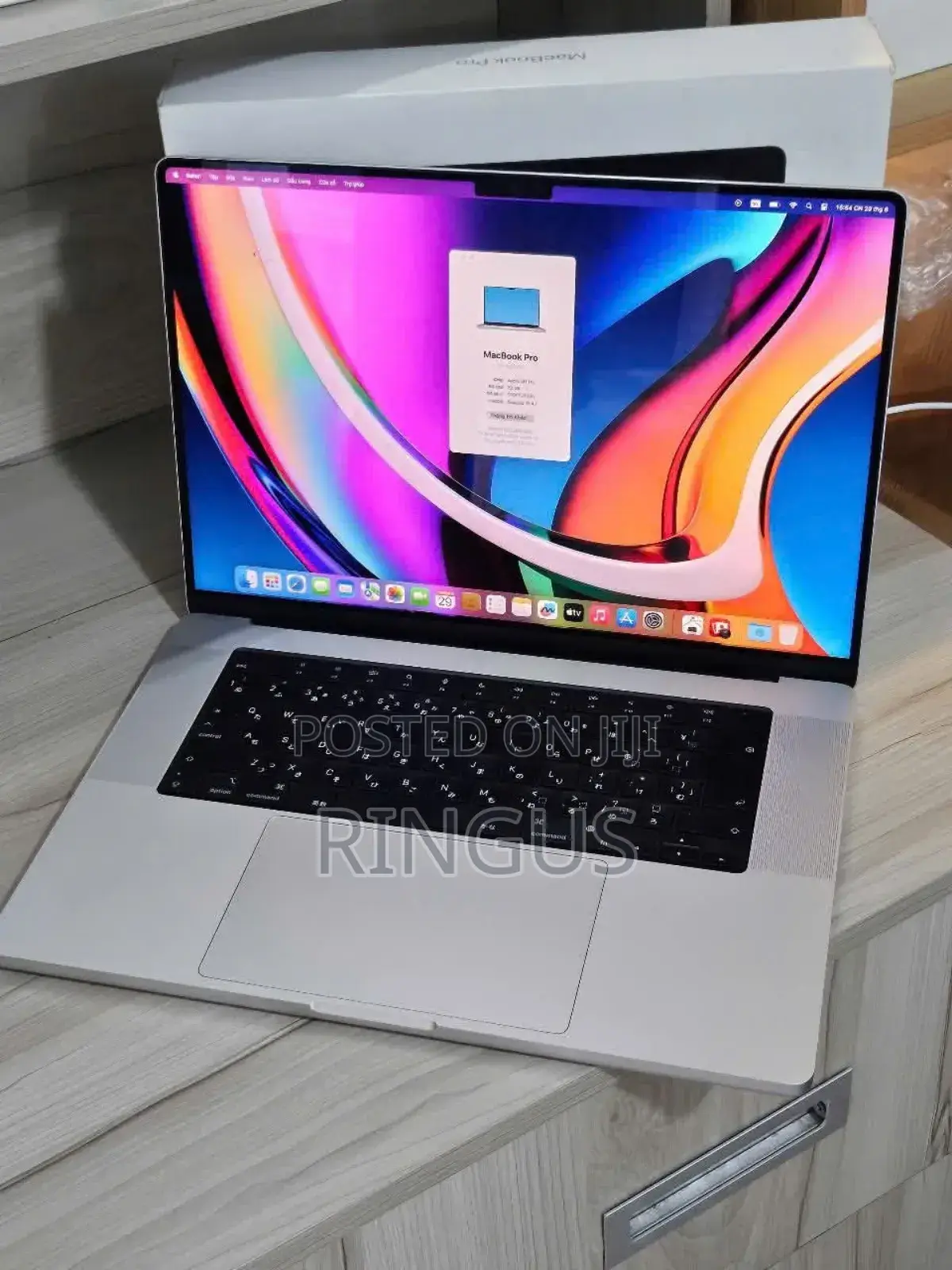Laptop Apple MacBook Pro 2020 M1 32GB Apple M1 Pro SSD 1T