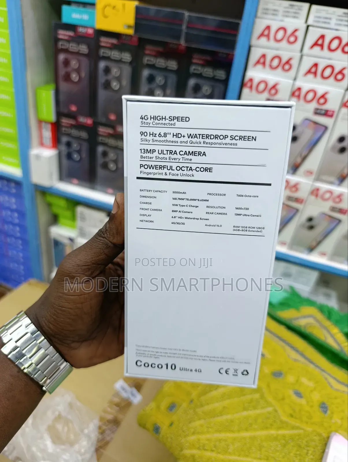 New Mobile Phone 128 GB Black