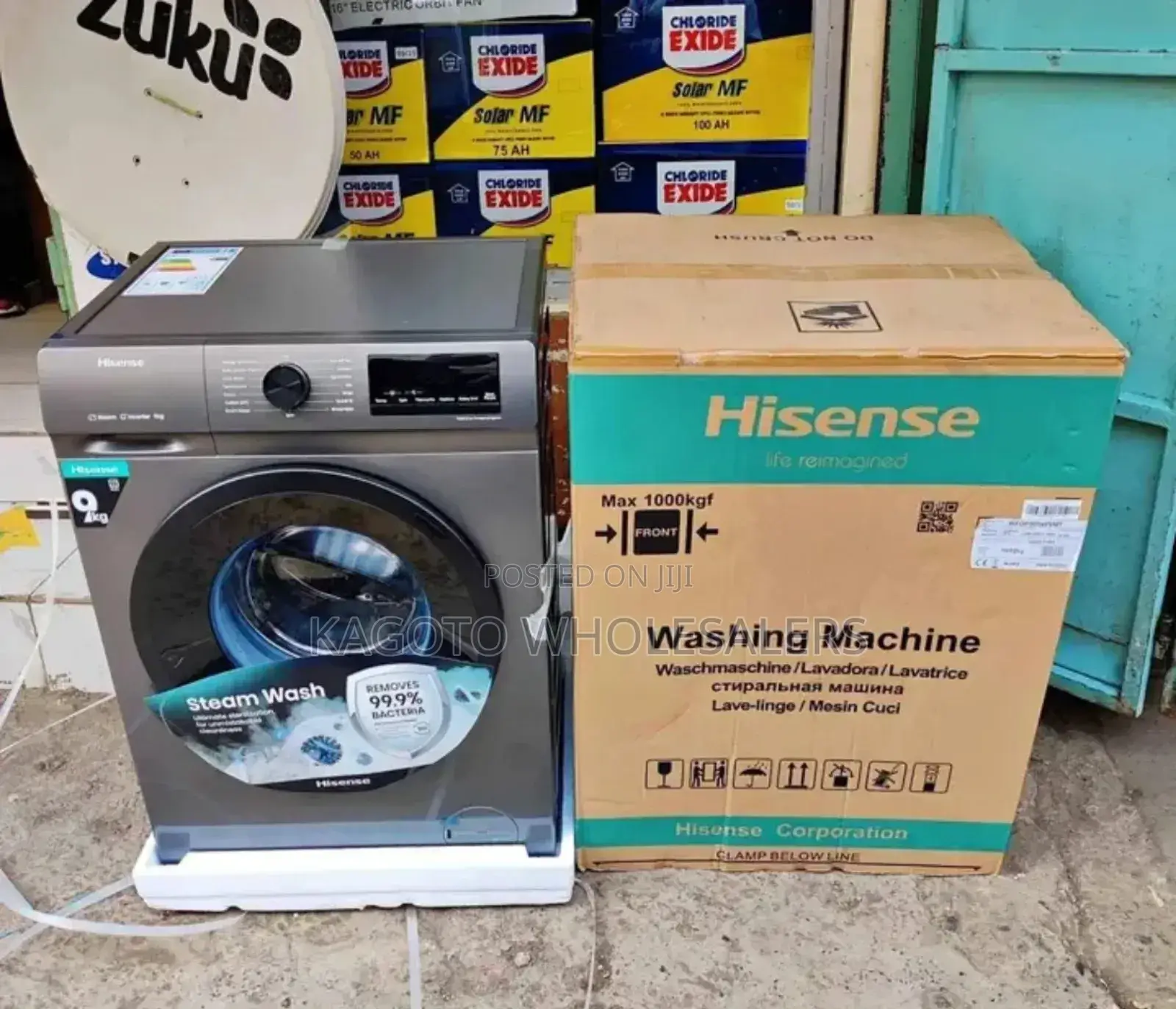 Hisense 9 Kg Washing and Spinning Fully Automatic