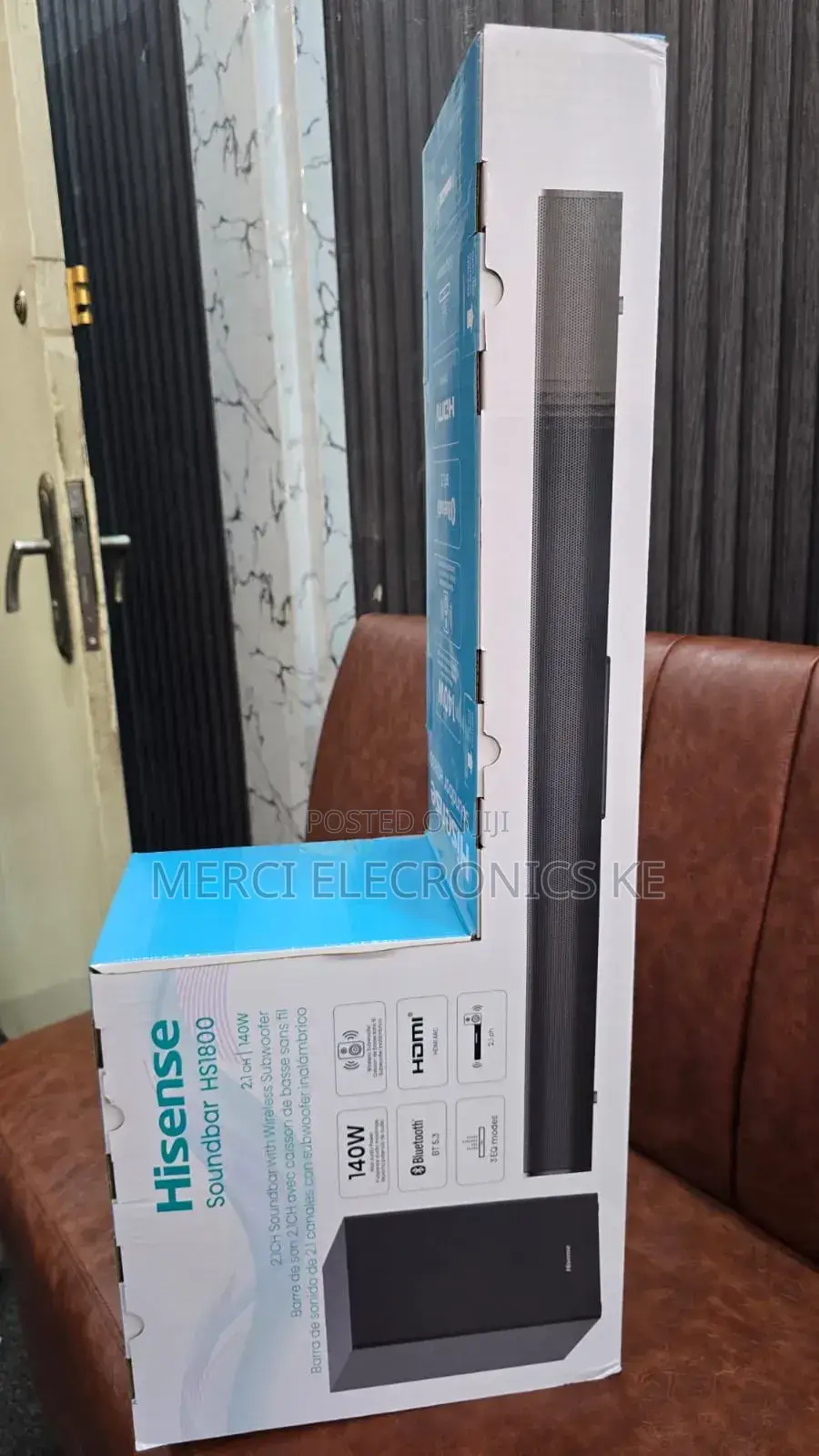 Hisense Soundbar 140watts 2.1 Channel Hs1800 2