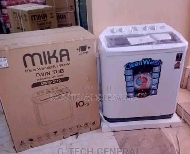 Mika 10kg Twin Tub Washing Machine