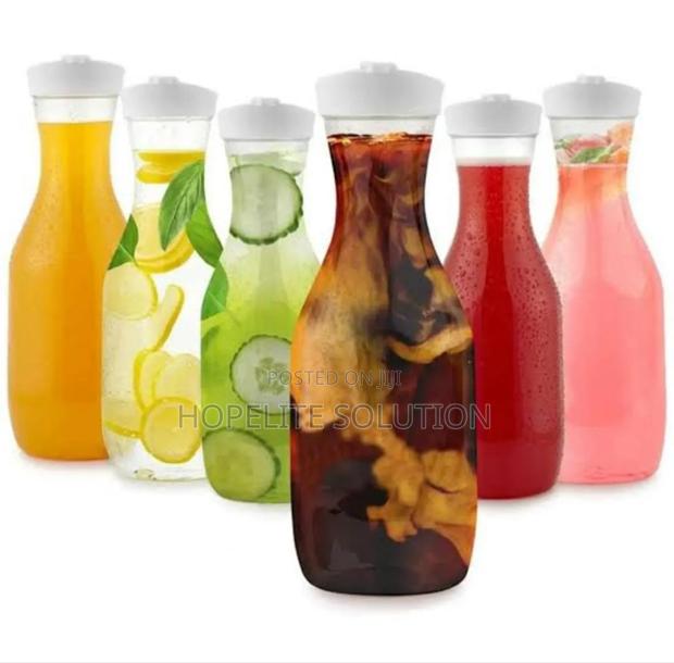 Carafe Pitcher Clear Bottle