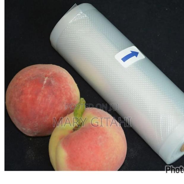 Big 22cm by 5m Food Grade Storage Bag Pocket Roll