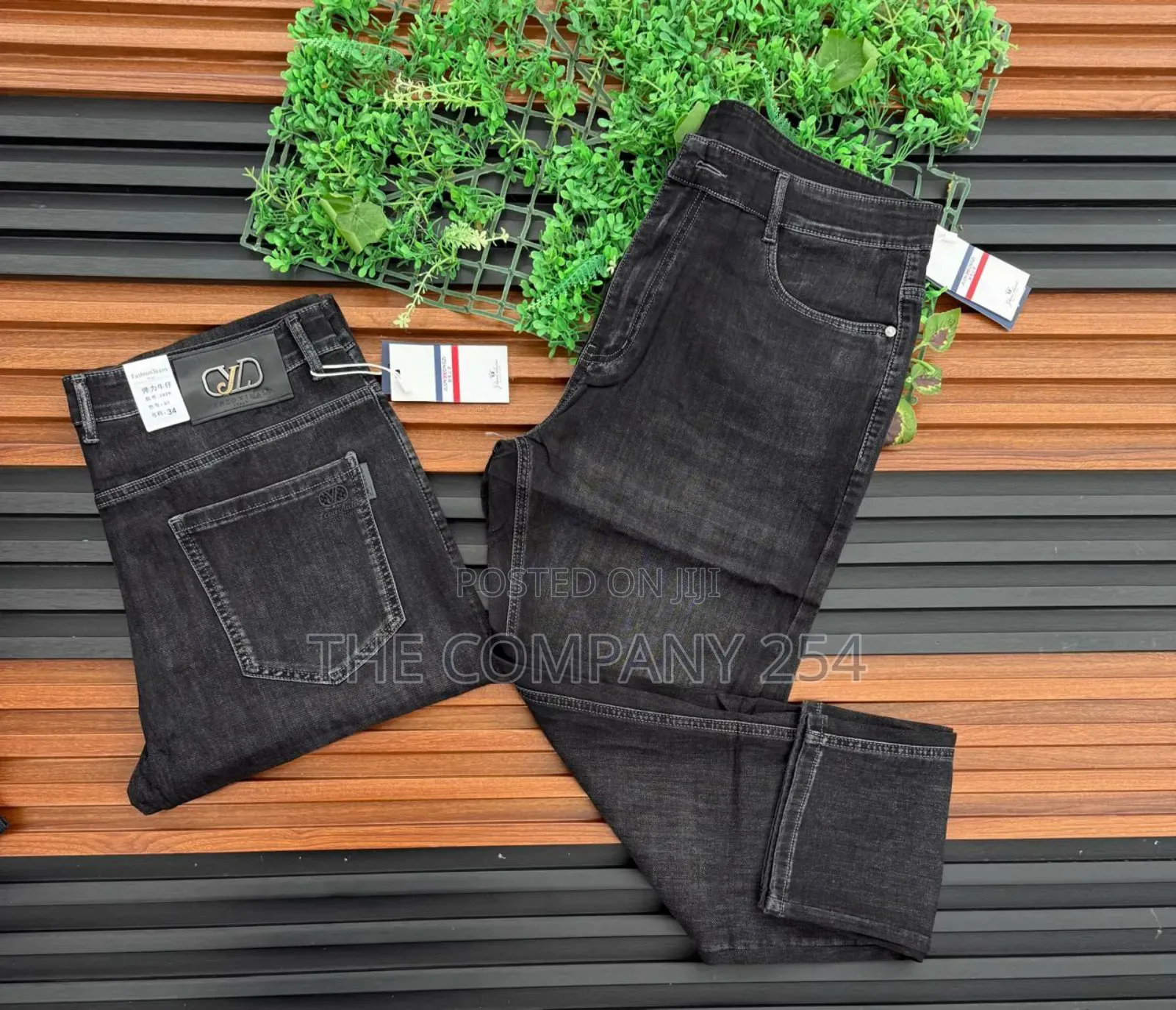Quality Denim Soft Streit Jeans Casual Business Trousers