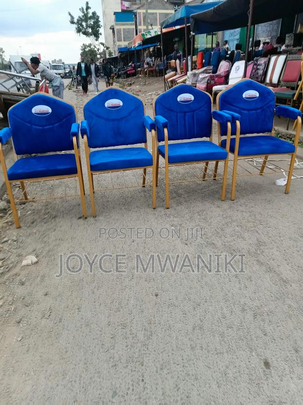 Blue Church Seats,With Logo  - thumbnail 2
