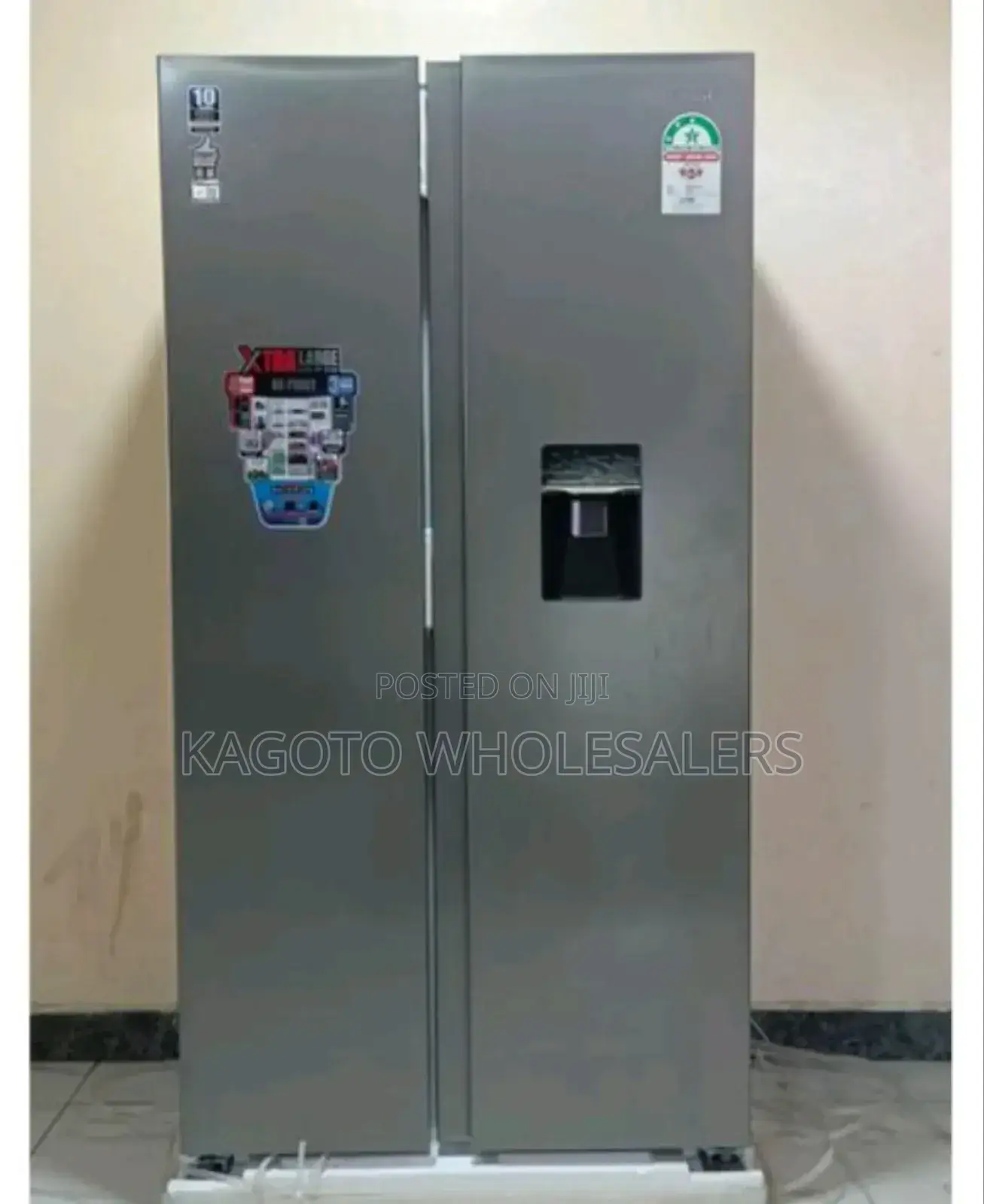 Mika 595litres Side by Side Fridge