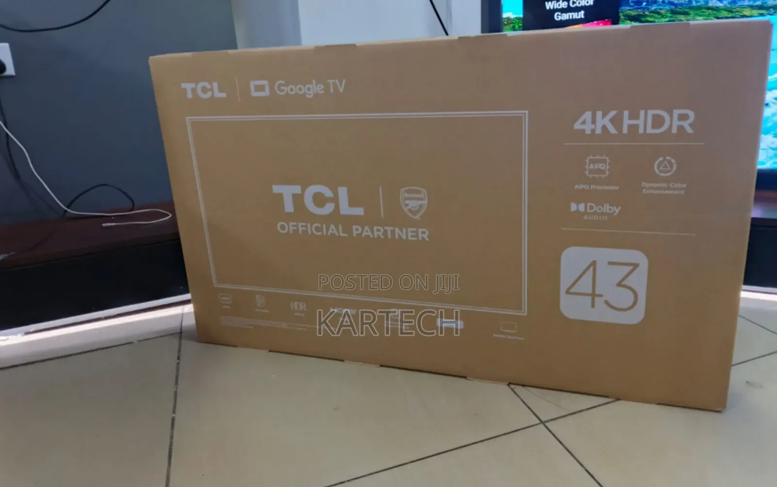 TCL 43 Inches HDR Smart Google Tv