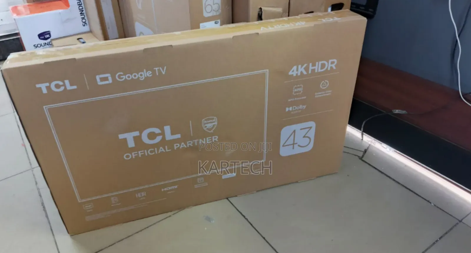 TCL 43 Inch 43v6c Google Tv With Voice Control