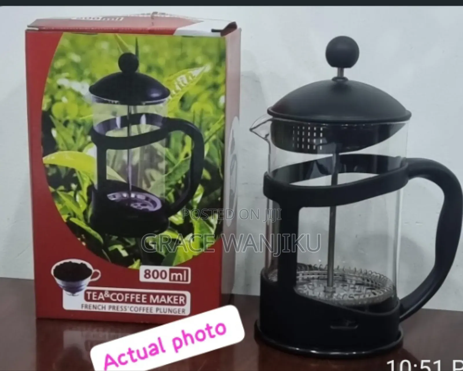 New Arrivals * *800ml French Coffee Plunger
