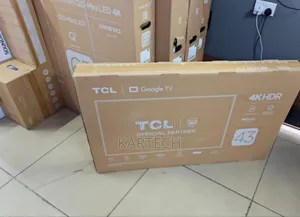 TCL 43 Inch HDR V6c Google Tv Wifi and Bluetooth Enabled