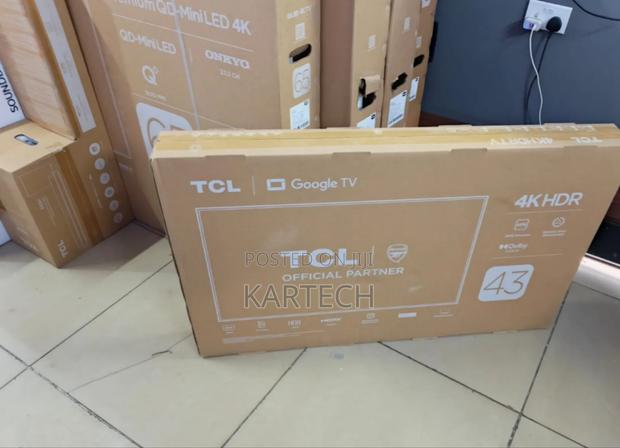 TCL 43 Inch HDR V6c Google Tv Wifi and Bluetooth Enabled