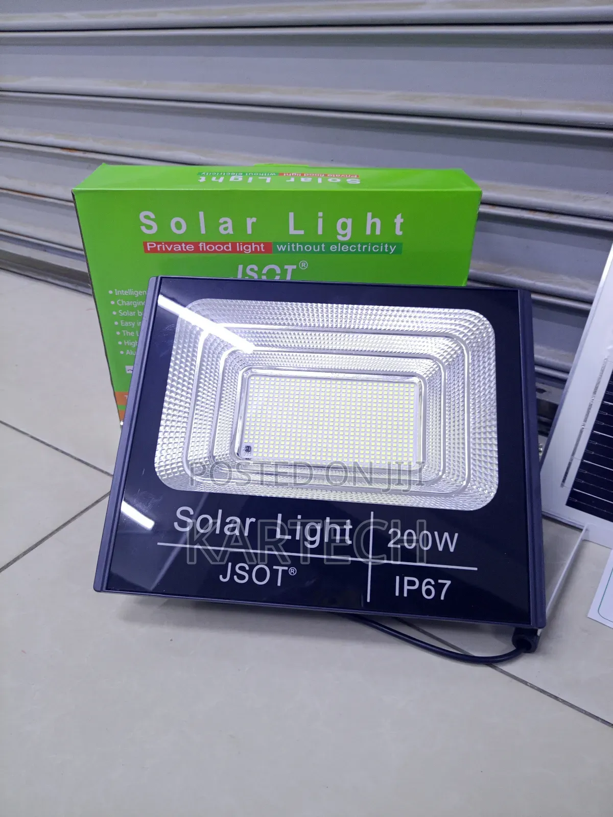 Jsot 200w Solar Flood Light