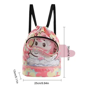 *Cartoon Drawstring Waterproof Swimming Bag/Toys Bag*