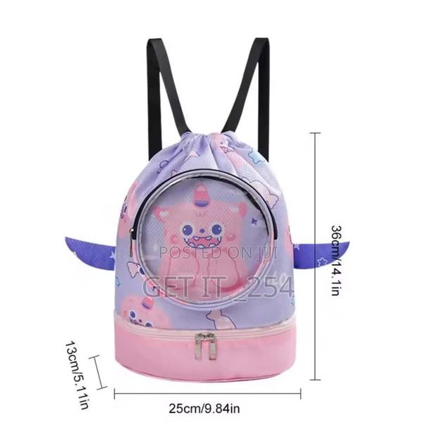 *Cartoon Drawstring Waterproof Swimming Bag/Toys Bag* - thumbnail 4